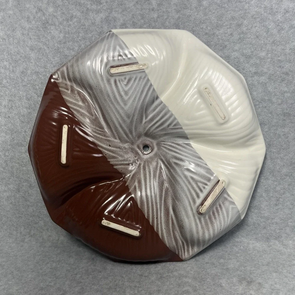 Vintage Sequoia Ware Ceramic Divided‎ Plate Mid Century Modern USA 11 Inch READ